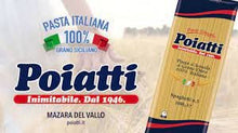Carica l'immagine nel visualizzatore di Gallery, Pasta Poiatti mista 5 X 1 kG. SPAGHETTONI + 5 X 1 KG. ANELLINI totale 10 Kg. di pasta 100% grano siciliano