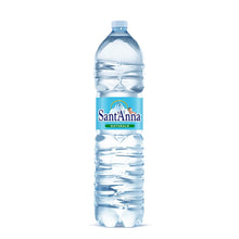 Carica l'immagine nel visualizzatore di Gallery, Acqua Sant'Anna Pack 1,5L Naturale | 36 Bottiglie di Plastica | Minerale, Oligominerale, Minimamente mineralizzata