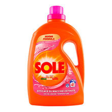 Carica l'immagine nel visualizzatore di Gallery, Sole Detersivo Lavatrice Liquido Potere Smacchiante Ml1845 41 Lavaggi, 1845ml