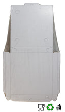 Carica l'immagine nel visualizzatore di Gallery, Confezione da 100 pezzi contenitori pizza da asporto in carta alimentare, pizza box, alimenti caldi, scatola pizza, delivery, cartonpizza riciclabile, dimensioni 29 x 29 x 3.5 cm