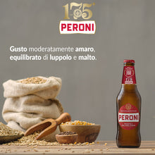 Carica l'immagine nel visualizzatore di Gallery, Peroni Birra 175 Anniversario, Cassa Birra con 24 Birre in Bottiglia da 33 cl, 7.92 L, Birra Lager con Malto 100% Italiano dal Gusto Moderatamente Amaro, Gradazione Alcolica 4.7% Vol