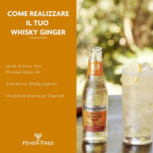 Carica l'immagine nel visualizzatore di Gallery, Fever Tree Ginger Ale con Aromi Naturali, Mixer per Whisky e Rum, Miscela di Zenzero, Acqua di Fonte, Sapore Intenso e Avvolgente, 4x 200ml, 24 pezzi