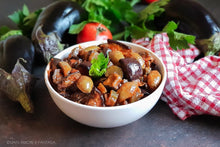 Carica l'immagine nel visualizzatore di Gallery, CAPONATA DI MELANZANE TRADIZIONALE SICILIANA lattina da 140 gr. azienda storica CONTORNO Palermo - Confezione da 24 lattine da 140 gr. (24)