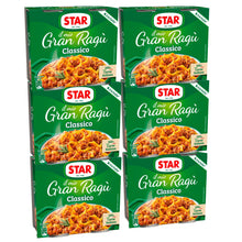 Carica l'immagine nel visualizzatore di Gallery, Star Il Mio Gran Ragù Classico Sugo Pronto con Pomodoro Carne Italiana e Verdure Fresche Conserva Senza Glutine - 12 Lattine da 180g