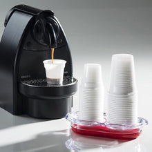 Carica l'immagine nel visualizzatore di Gallery, G.M. DISTRIBUZIONE 1000 Pezzi Bicchieri da Caffè in Plastica Bianchi da 80cc, Riciclabili, Super Rigidi e Resistenti al Calore, Usa e Getta, Ideale per Casa, Ufficio, Asporto Bevande Calde.