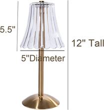 Carica l'immagine nel visualizzatore di Gallery, Lampada Da Tavolo a Batteria a LED, Senza Fili, Lampada Da Tavolo Con Batteria,