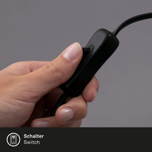 Carica l'immagine nel visualizzatore di Gallery, - Lampada Da Tavolo, Lampada Da Comodino, Abat-Jour Da Comodino, Luce Da Lettura