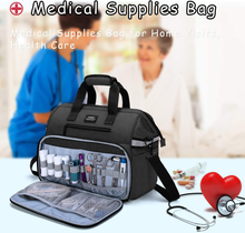 Carica l'immagine nel visualizzatore di Gallery, Borsa Medica, Borsa per Infermiere per Visite a Casa, Assistenza Sanitaria, Rega