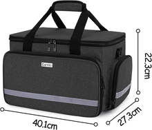 Carica l'immagine nel visualizzatore di Gallery, Borsa per Infermiere, Borsa Medica per Borsa Clinica Con Divisori Interni E Fond