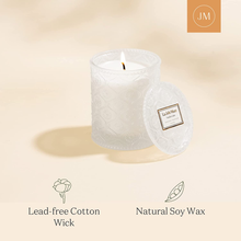Carica l'immagine nel visualizzatore di Gallery, Candela Profumata Legno Di Sandalo E Rosa, Candela Regalo per Donne, Candela Reg