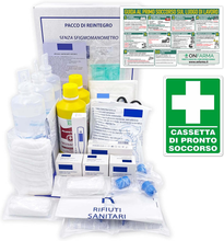 Carica l'immagine nel visualizzatore di Gallery, FARMAKIT KIT DI REINTEGRO SENZA MISURATORE DI PRESSIONE COMPLETO DI CARTELLI PRI