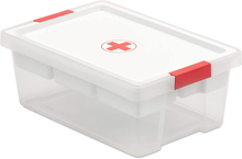 Carica l'immagine nel visualizzatore di Gallery, Scatola Di Pronto Soccorso Con Coperchio, Cassetta Medica Di Pronto Soccorso, Ca