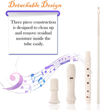 Carica l'immagine nel visualizzatore di Gallery, Flauto Dolce Flauti Soprano Flauto Bambini Flauto Scuola Media Diteggiatura Tede