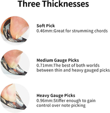 Carica l'immagine nel visualizzatore di Gallery, Plettri per Chitarra Con Foto Personalizzata, 6 Pezzi Plettri per Chitarra Perso