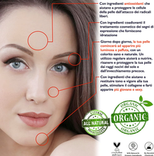 Carica l'immagine nel visualizzatore di Gallery, 60Ml. Bio Siero Con Acido Ialuronico Puro a 3 Pesi Molecolari+Vitamina C -Noti A