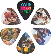 Carica l'immagine nel visualizzatore di Gallery, Plettri per Chitarra Con Foto Personalizzata, 6 Pezzi Plettri per Chitarra Perso