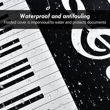 Carica l'immagine nel visualizzatore di Gallery, Cartellina per Spartiti, 6 Pagine Musica Cartella A4 Impermeabile Pieghevole Scr