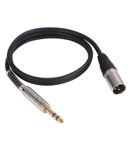 Carica l'immagine nel visualizzatore di Gallery, Cavo XLR Maschio a Jack 6,35Mm, 1M Jack 6,35Mm Stereo TRS Bilanciato Maschio a X