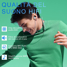 Carica l'immagine nel visualizzatore di Gallery, 64GB Lettore MP3 Con Bluetooth 5.2, Lettore Musicale Con Altoparlante HD Integr