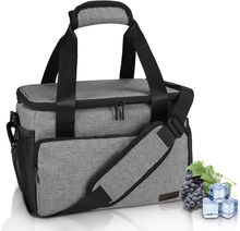 Carica l'immagine nel visualizzatore di Gallery, Borsa Frigo Pranzo, Isolato Lunch Cooler Bag Pranzo Al Sacco, Grande Thermal Pra