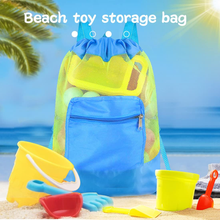 Carica l'immagine nel visualizzatore di Gallery, Borsa Da Spiaggia, Rete Giochi Mare, Borsa Porta Giochi Da Spiaggia, Borsa Grand