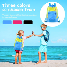Carica l'immagine nel visualizzatore di Gallery, Borsa Da Spiaggia, Rete Giochi Mare, Borsa Porta Giochi Da Spiaggia, Borsa Grand