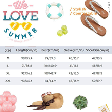 Carica l'immagine nel visualizzatore di Gallery, Abito Da Spiaggia Donna Copricostume Donna Mare Copri Bikini Donna Camicia Abito