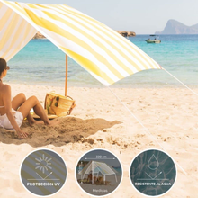 Carica l'immagine nel visualizzatore di Gallery, Tenda Da Spiaggia - Tenda Mare, Tenda Parasole Spiaggia, Beach Tent, Tenda Da So