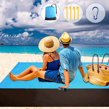 Carica l'immagine nel visualizzatore di Gallery, Stuoia Mare Coperta Da Spiaggia 250 X 210 Cm Tenda Da Spiaggia Accessori Campegg