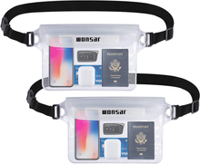 Carica l'immagine nel visualizzatore di Gallery, 2 Pezzi Borsa Impermeabile Mare Accessori, Custodia Impermeabile, Marsupio Imper