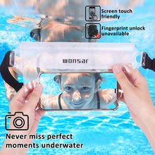 Carica l'immagine nel visualizzatore di Gallery, 2 Pezzi Borsa Impermeabile Mare Accessori, Custodia Impermeabile, Marsupio Imper
