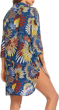 Carica l'immagine nel visualizzatore di Gallery, Abito Da Spiaggia Donna Copricostume Donna Mare Copri Bikini Donna Camicia Abito