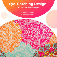 Carica l'immagine nel visualizzatore di Gallery, Coperta Da Spiaggia Extra Large, Tappetino Da Spiaggia Impermeabile Antisabbia,