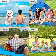 Carica l'immagine nel visualizzatore di Gallery, Coperta Da Spiaggia 200X210Cm Stuoia Spiaggia Impermeabile,Coperta Picnic Senza