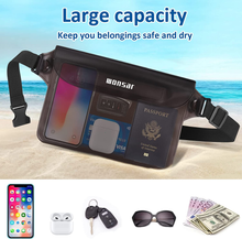 Carica l'immagine nel visualizzatore di Gallery, 2 Pezzi Borsa Impermeabile Mare Accessori, Custodia Impermeabile, Marsupio Imper