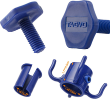 Carica l'immagine nel visualizzatore di Gallery, Ombrello Da Spiaggia Gancio Appeso, 2 Pezzi 4 Poli Plastica Gancio Ombrello Appe