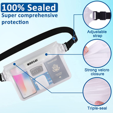 Carica l'immagine nel visualizzatore di Gallery, 2 Pezzi Borsa Impermeabile Mare Accessori, Custodia Impermeabile, Marsupio Imper