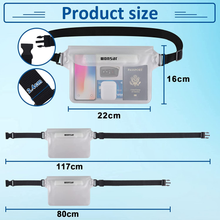 Carica l'immagine nel visualizzatore di Gallery, 2 Pezzi Borsa Impermeabile Mare Accessori, Custodia Impermeabile, Marsupio Imper