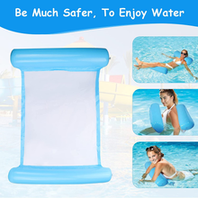 Carica l'immagine nel visualizzatore di Gallery, Letto Galleggiante, Amaca Gonfiabile 4 in 1 Galleggiante Sdraio Galleggiante Acq