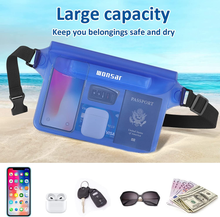 Carica l'immagine nel visualizzatore di Gallery, 2 Pezzi Borsa Impermeabile Mare Accessori, Custodia Impermeabile, Marsupio Imper