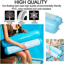 Carica l'immagine nel visualizzatore di Gallery, Letto Galleggiante, Amaca Gonfiabile 4 in 1 Galleggiante Sdraio Galleggiante Acq