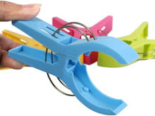 Carica l'immagine nel visualizzatore di Gallery, 12 Pezzi Mollette Da Bucato, Mollette in Plastica Grandi Multicolore, Clip Di Ve