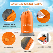 Carica l'immagine nel visualizzatore di Gallery, BALCONY&FALCON Telo Spiaggia Antisabbia, Telo Da Mare Grande Coperta Da Spiaggia