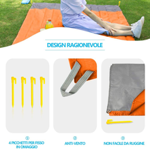 Carica l'immagine nel visualizzatore di Gallery, BALCONY&FALCON Telo Spiaggia Antisabbia, Telo Da Mare Grande Coperta Da Spiaggia