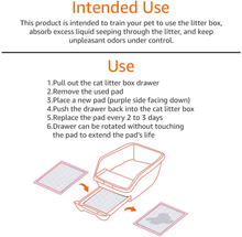 Carica l'immagine nel visualizzatore di Gallery, - Tappetini Igienici per La Lettiera Del Gatto, Confezione Da 20, Profumo Al Lim