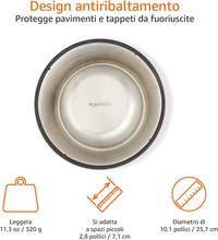 Carica l'immagine nel visualizzatore di Gallery, - Ciotola per Cani in Acciaio INOX - Confezione Da 2