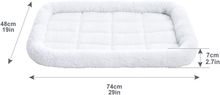 Carica l'immagine nel visualizzatore di Gallery, - per Cane Materassino Imbottito per Animali Domestici - Stoffa, 73,6 X 48,2 Cm