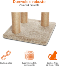 Carica l'immagine nel visualizzatore di Gallery, - Tiragraffi Ad Albero per Gatti, Grande