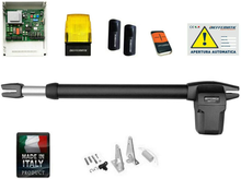 Carica l'immagine nel visualizzatore di Gallery, KIT BHR AUTOMAZIONE APRICANCELLO 1 ANTA DX 4 MT CORSA 600 BATTENTE AUTOMATISMO