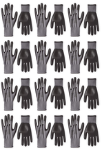 Carica l'immagine nel visualizzatore di Gallery, - Guanti Da Lavoro Con Rivestimento in Poliuretano, Con Fodera in Poliestere, To